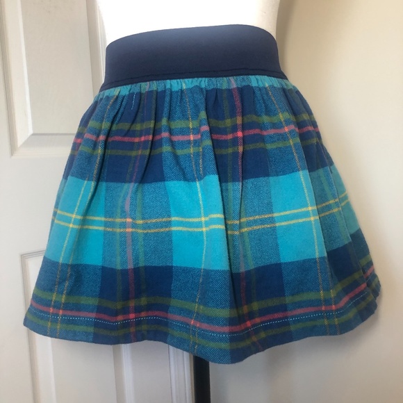 Hollister plaid winter mini skirt cotton EUC - Picture 4 of 9